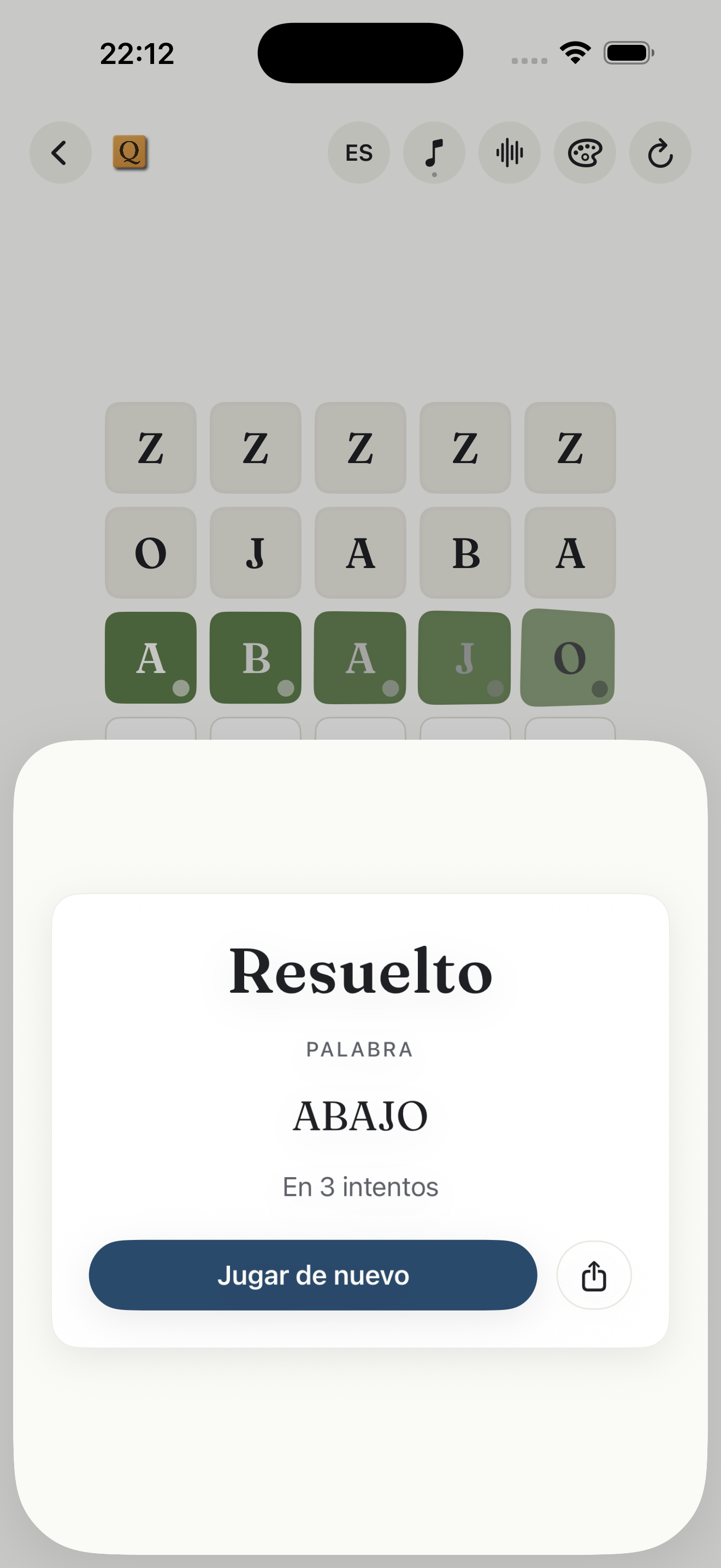 Win screen, Light theme